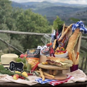 1 traveling picnic basket